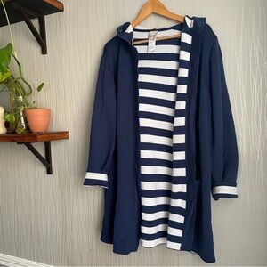 Chico's Zenergy Reversible Hooded Cardigan XXL